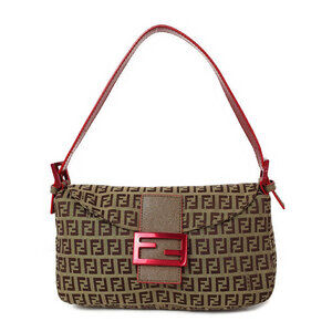 FENDI Zucchino Shoulder Bag